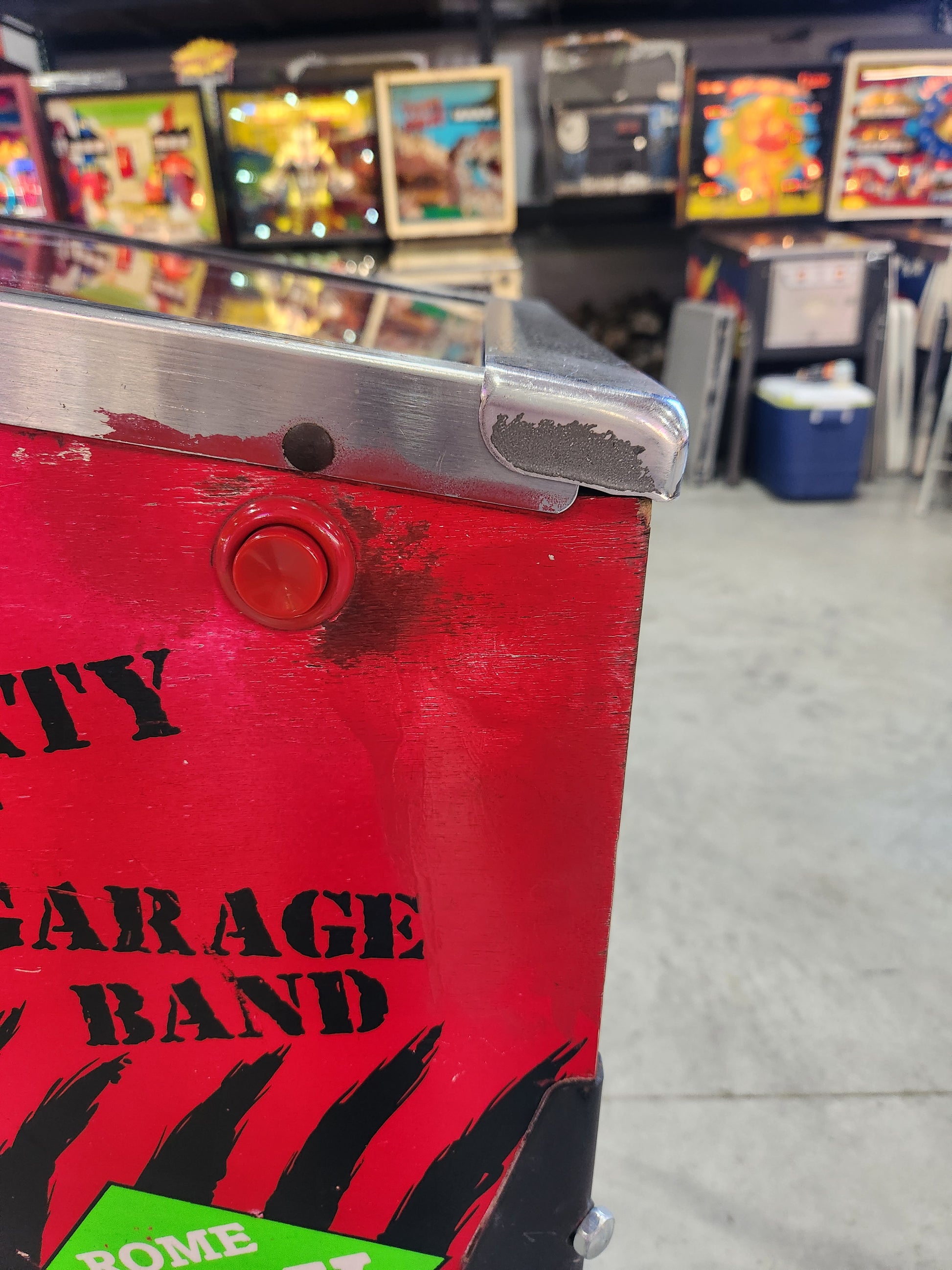 AL'S GARAGE BAND GOES ON A WORLD TOUR - 1992 Alvin G Pinball Machine - Shopped and WORKING!