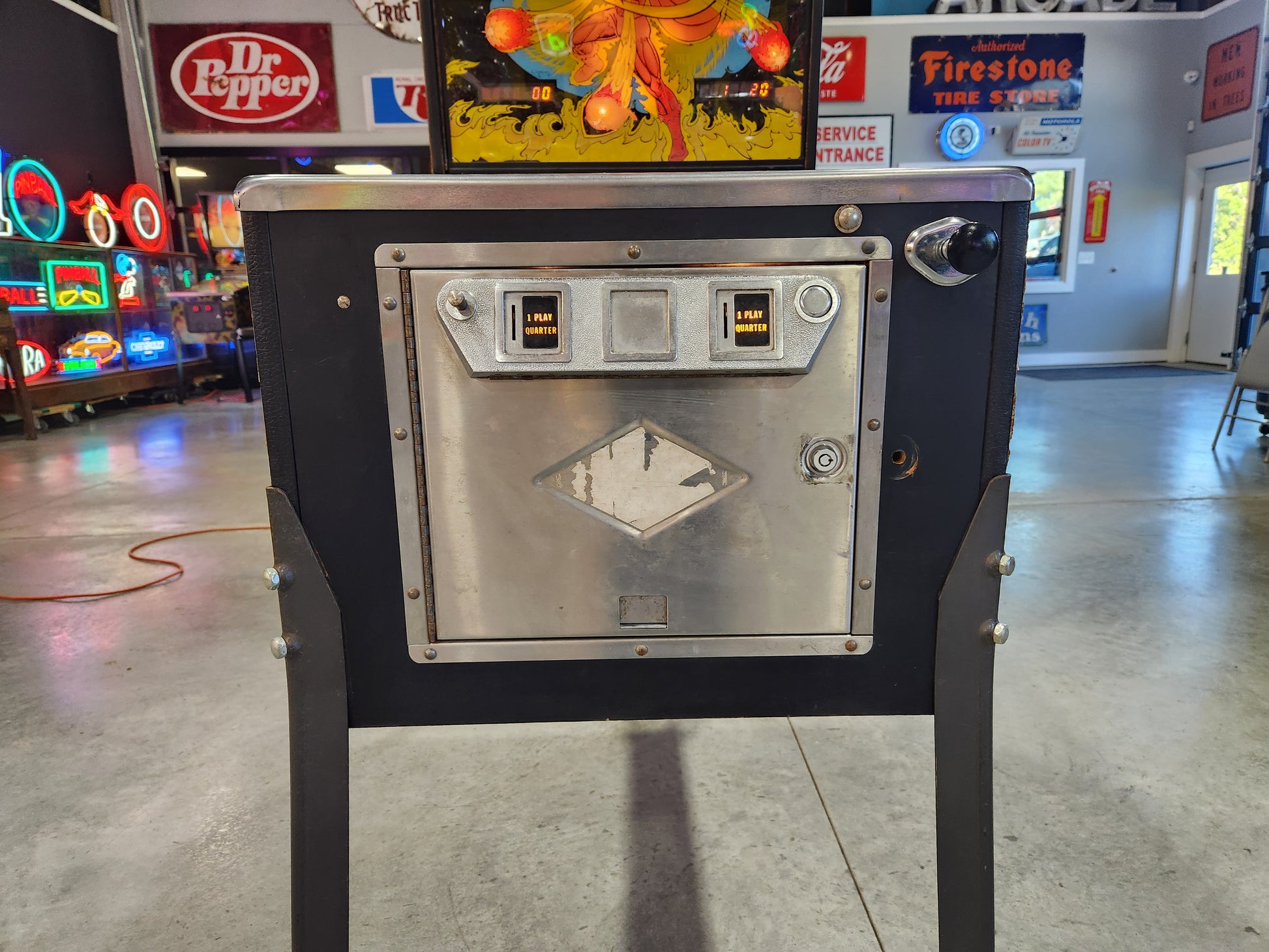FIREBALL CLASSIC - 1985 Bally Pinball Machine - Shopped and WORKS 100%!