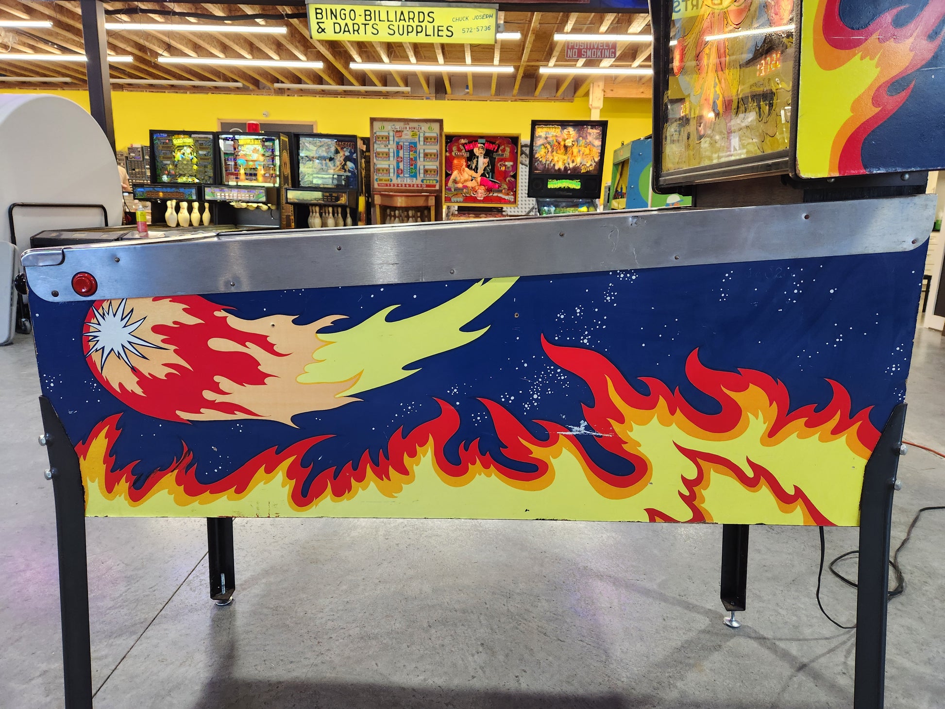 FIREBALL CLASSIC - 1985 Bally Pinball Machine - Shopped and WORKS 100%!