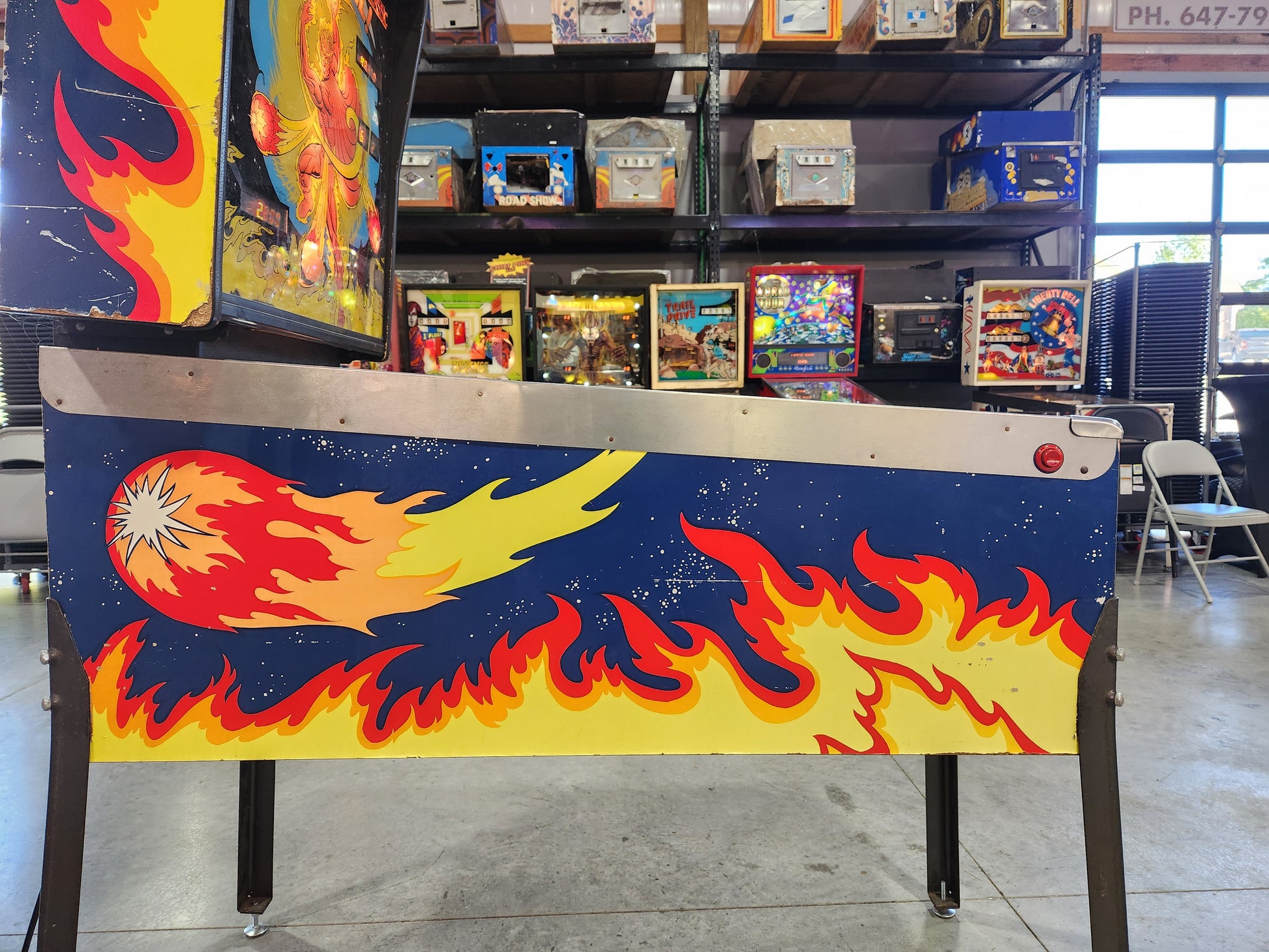 FIREBALL CLASSIC - 1985 Bally Pinball Machine - Shopped and WORKS 100%!