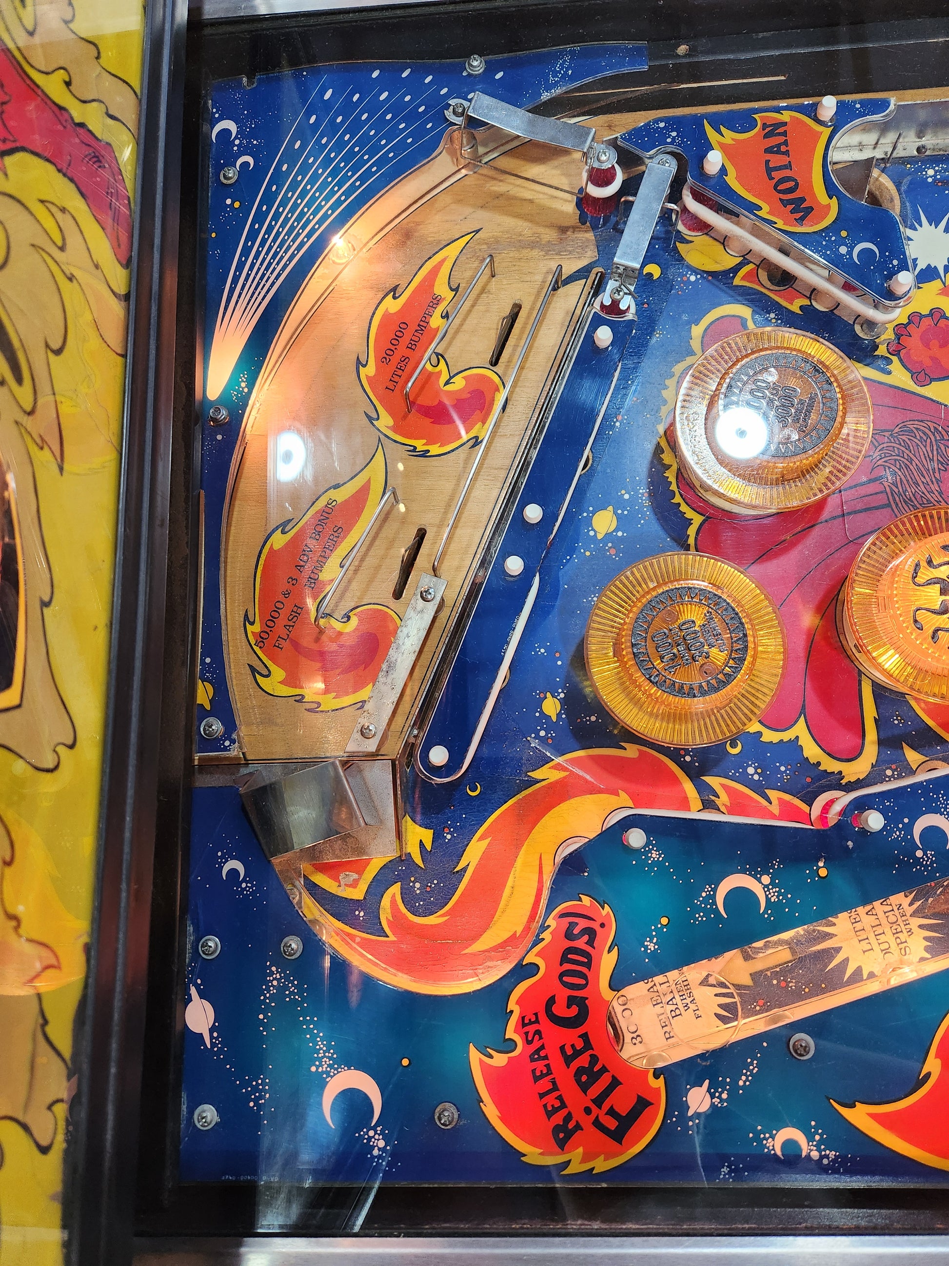 FIREBALL CLASSIC - 1985 Bally Pinball Machine - Shopped and WORKS 100%!