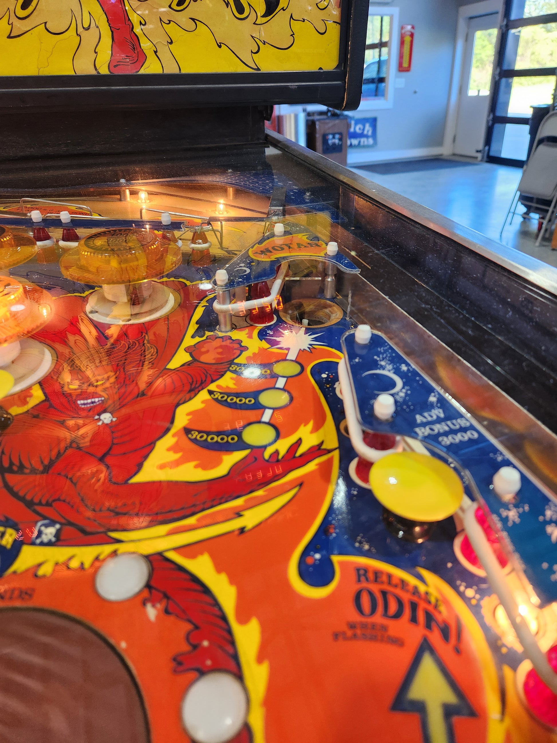 FIREBALL CLASSIC - 1985 Bally Pinball Machine - Shopped and WORKS 100%!
