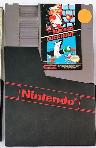 Super Mario Brothers and Duck Hunt Video Game for the Nintendo (NES) Console System Used