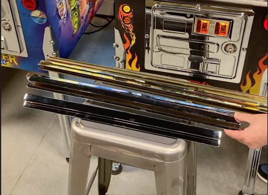 Upgrade Your Pinball Machine with Metal Backbox and Glass Channels