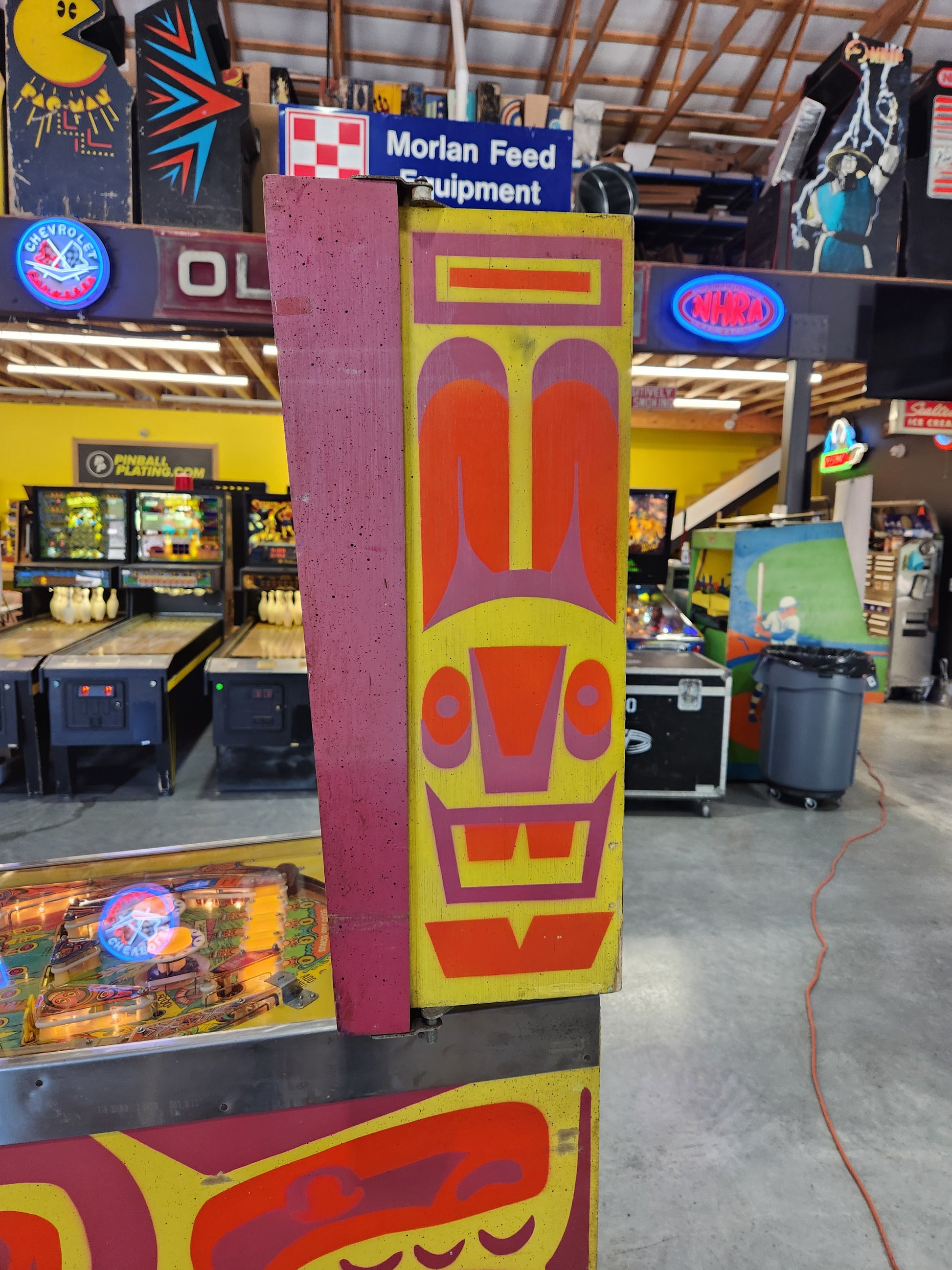 TOTEM - 1979 Gottleb Pinball Machine - Shopped and WORKING! New MPU