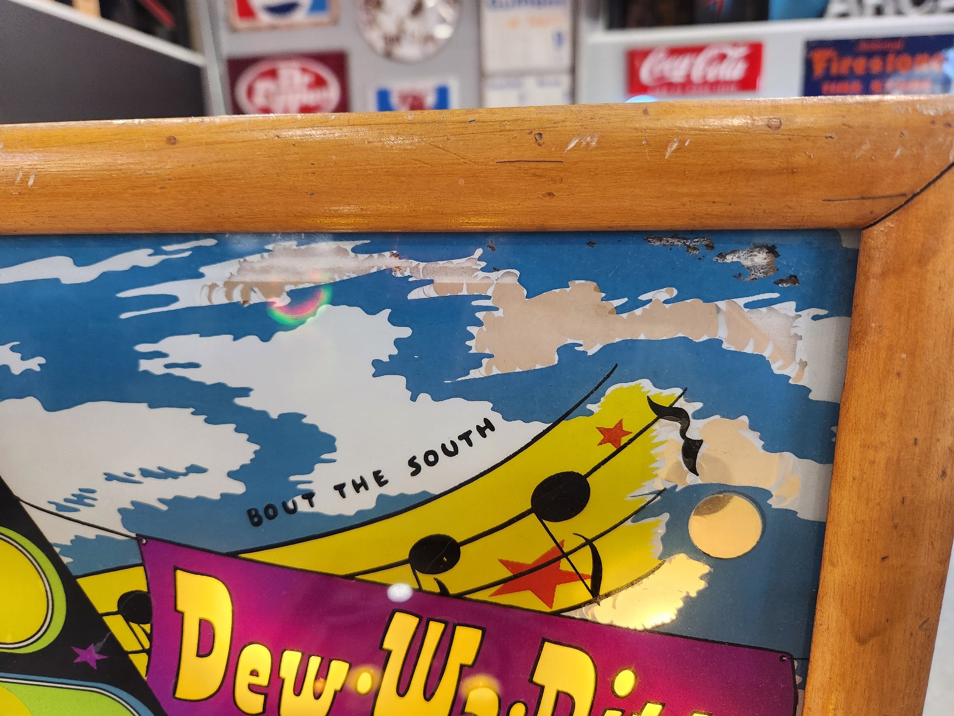 DEW-WA-DITTY - 1948 Williams Electro Mechanical Woodrail Pinball Machine - Shopped and WORKING!