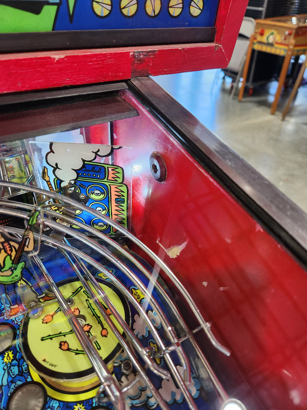 AL'S GARAGE BAND GOES ON A WORLD TOUR - 1992 Alvin G Pinball Machine - Shopped and WORKING!