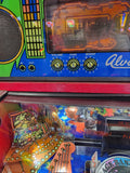 AL'S GARAGE BAND GOES ON A WORLD TOUR - 1992 Alvin G Pinball Machine - Shopped and WORKING!