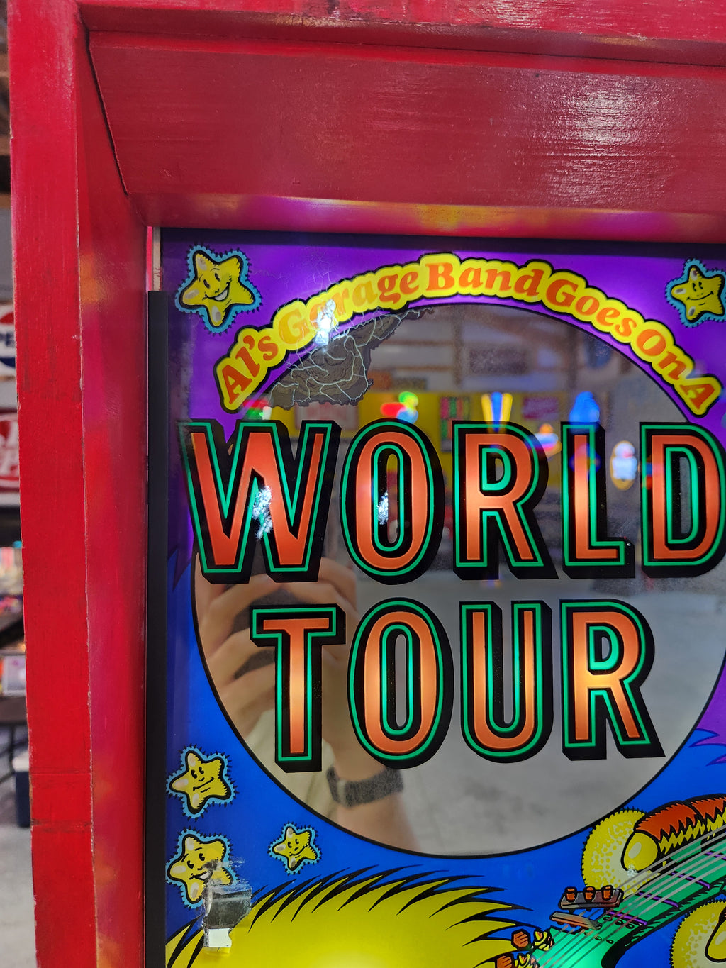 AL'S GARAGE BAND GOES ON A WORLD TOUR - 1992 Alvin G Pinball Machine - Shopped and WORKING!