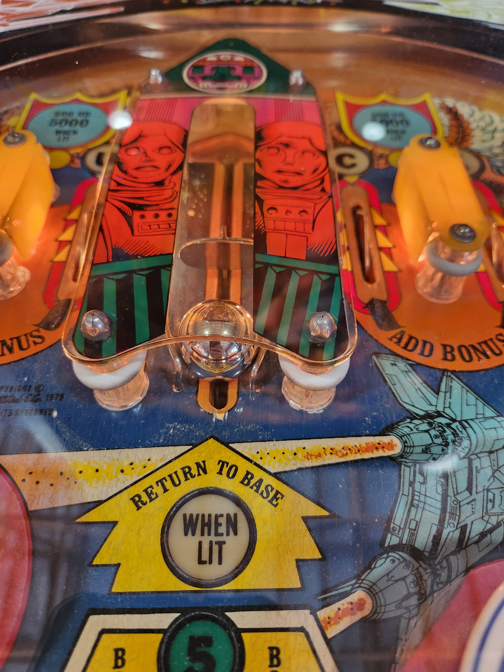 BUCK ROGERS - 1980 Gottlieb Pinball Machine - Shopped and WORKS 100%!