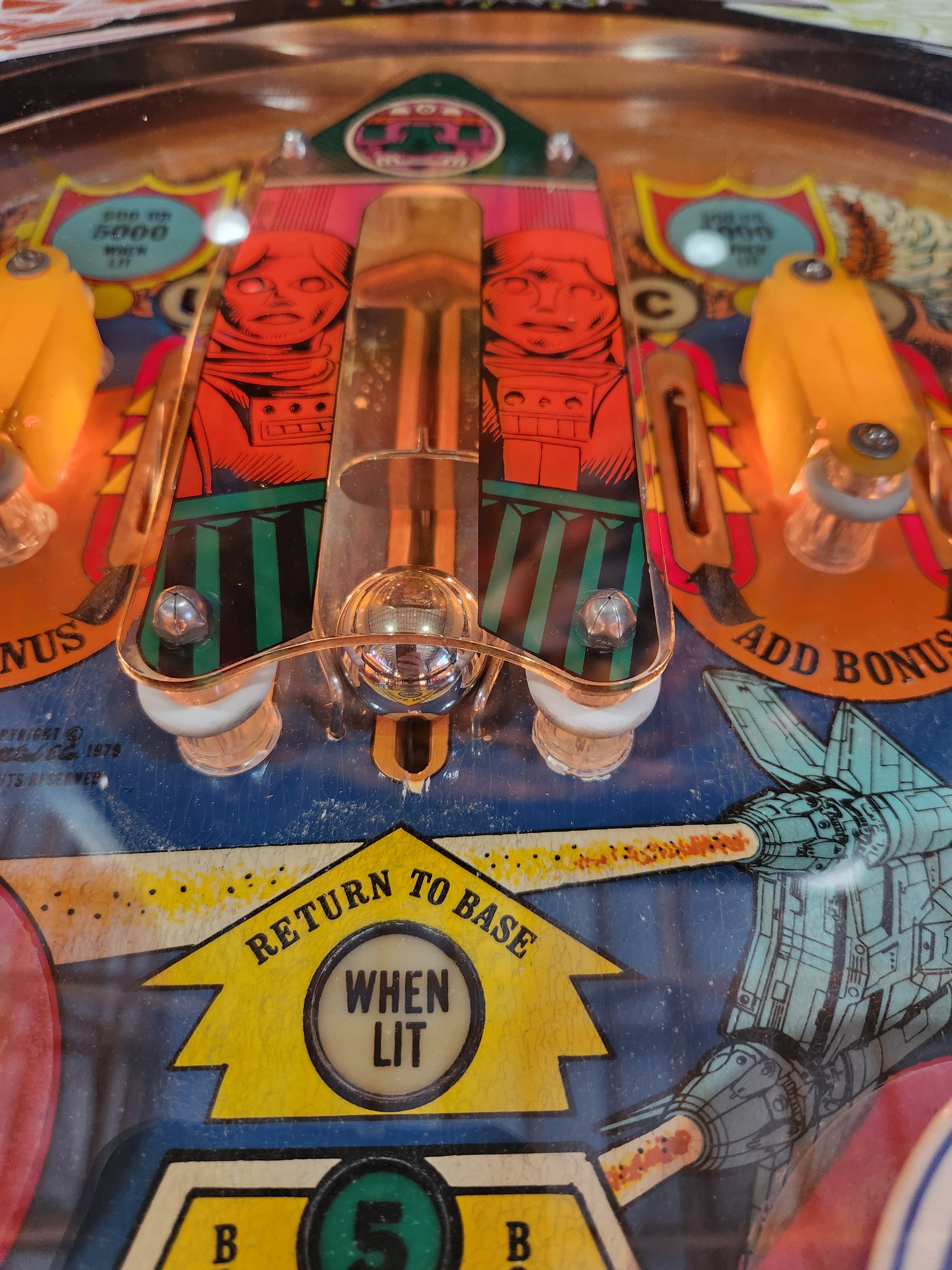BUCK ROGERS - 1980 Gottlieb Pinball Machine - Shopped and WORKS 100%!