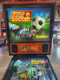 WORLD CHALLENGE SOCCER - 1994 Gottlieb Pinball Machine - NOS PLAYFIELD! Works all the way!