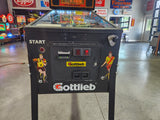 WORLD CHALLENGE SOCCER - 1994 Gottlieb Pinball Machine - NOS PLAYFIELD! Works all the way!