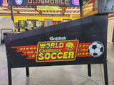 WORLD CHALLENGE SOCCER - 1994 Gottlieb Pinball Machine - NOS PLAYFIELD! Works all the way!