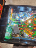 WORLD CHALLENGE SOCCER - 1994 Gottlieb Pinball Machine - NOS PLAYFIELD! Works all the way!