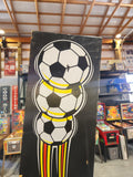 WORLD CHALLENGE SOCCER - 1994 Gottlieb Pinball Machine - NOS PLAYFIELD! Works all the way!