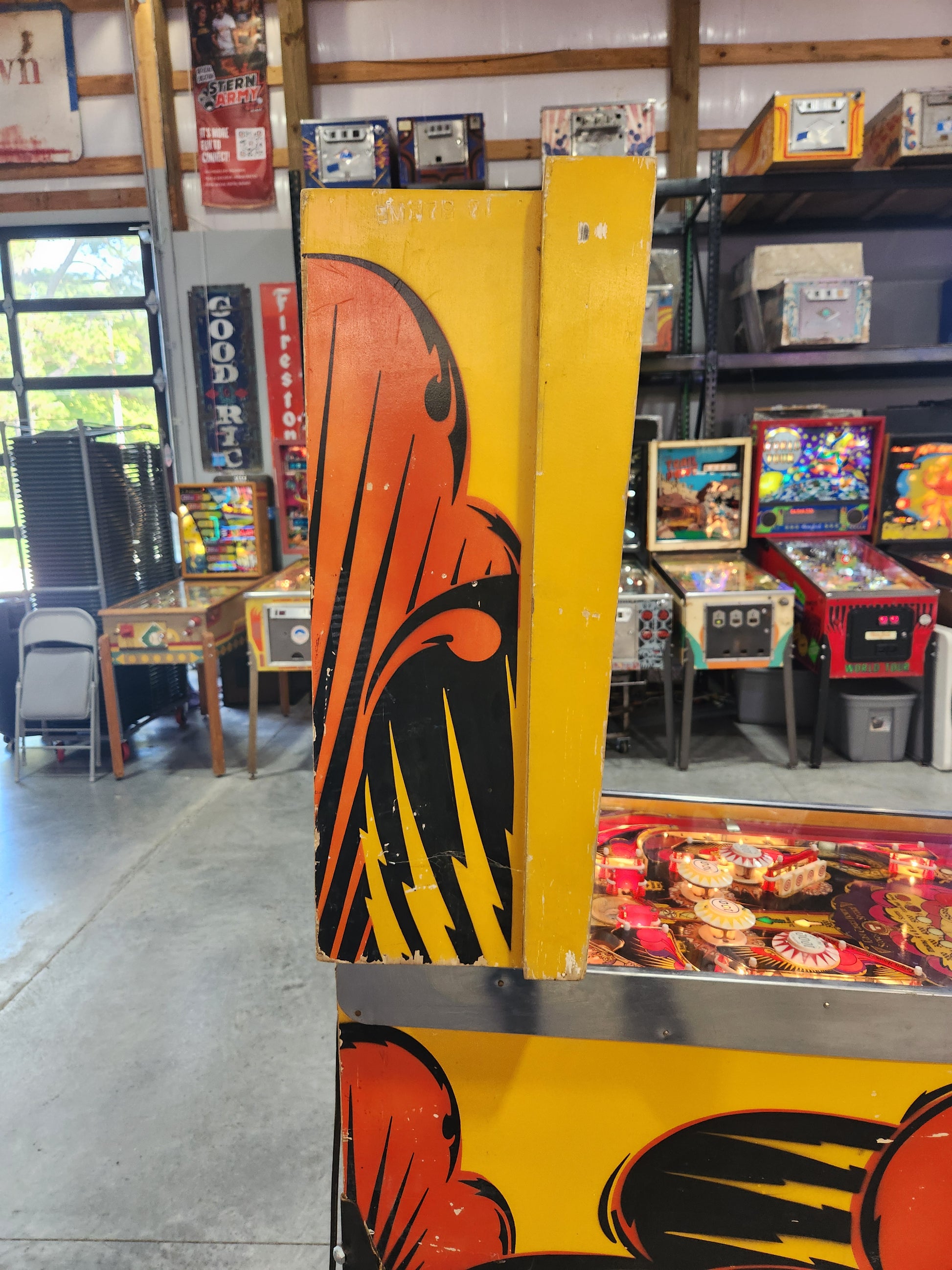 Mata Hari - 1978 Bally Pinball Machine - Shopped and Working 100%