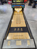 GOLD MINE - 1988 Williams Shuffle Alley Puck Bowler Machine - - Shopped and Working 100%