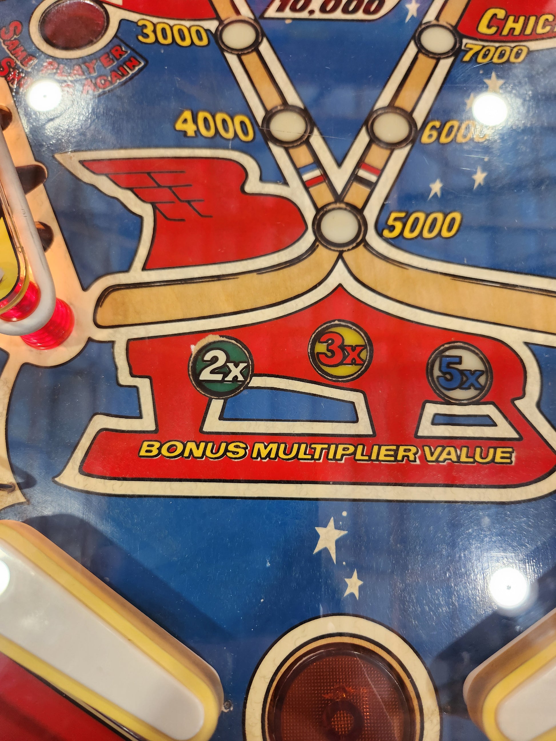 BOBBY ORR POWER PLAY - 1978 Bally Pinball Machine - NICE MACHINE - Shopped and Working Great%