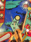 SPACE MISSION - 1976 Williams EM Pinball Machine - Shopped and Working 100%