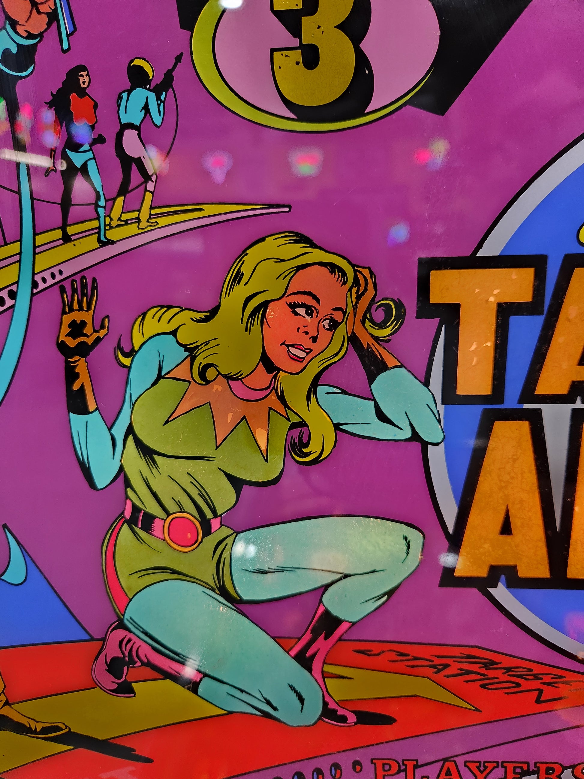 TARGET ALPHA - 1976 Gottlieb EM Pinball Machine - Shopped and WORKS GREAT!