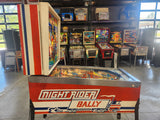 NIGHT RIDER - 1977 Bally Pinball Machine - WORKS 100% - REALLY NICE GAME