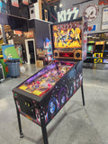 KISS PREMIUM WITH TOPPER - 2015 Stern Pinball Machine - WORKS 100% - Low Plays NICE GAME