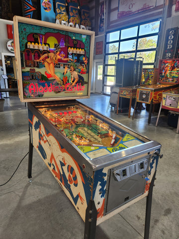 ALADDIN'S CASTLE - 1976 Bally EM Pinball Machine - Shopped and Working Great!