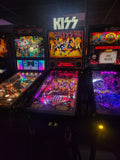 KISS PREMIUM WITH TOPPER - 2015 Stern Pinball Machine - WORKS 100% - Low Plays NICE GAME