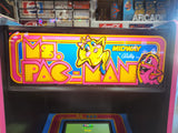 Ms Pac-Man Multicade Mutigame Arcade Game 60 Games in 1 Cabinet - Nice Original Ms PacMan Cabinet - Works 100% - 1 Year Warranty