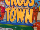 CROSS TOWN - 1966 Gottlieb EM Pinball Machine - Shopped and WORKS GREAT!