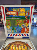 CROSS TOWN - 1966 Gottlieb EM Pinball Machine - Shopped and WORKS GREAT!