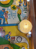 CROSS TOWN - 1966 Gottlieb EM Pinball Machine - Shopped and WORKS GREAT!