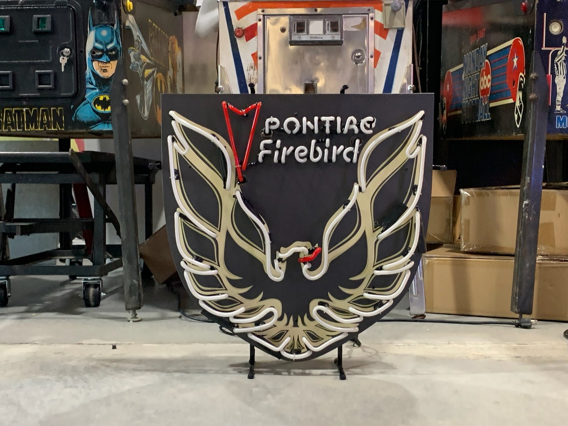 PONTIAC FIREBIRD NEON SIGN - Ready for Your Garage, Game Room or Man Cave!! REAL NEON!