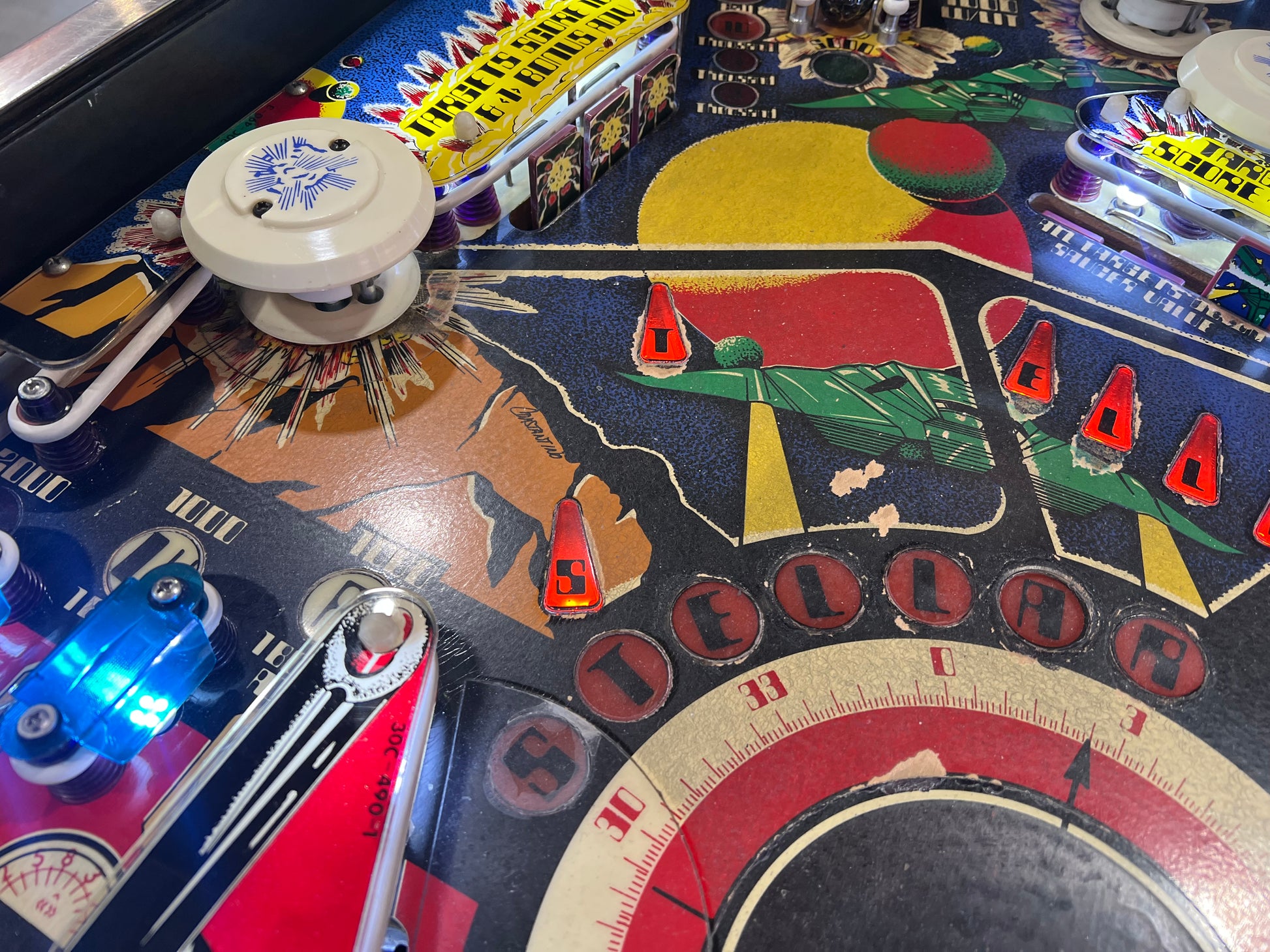 STELLAR WARS - 1979 Williams Pinball Machine - WORKS 100% - Great Playing FUN Game