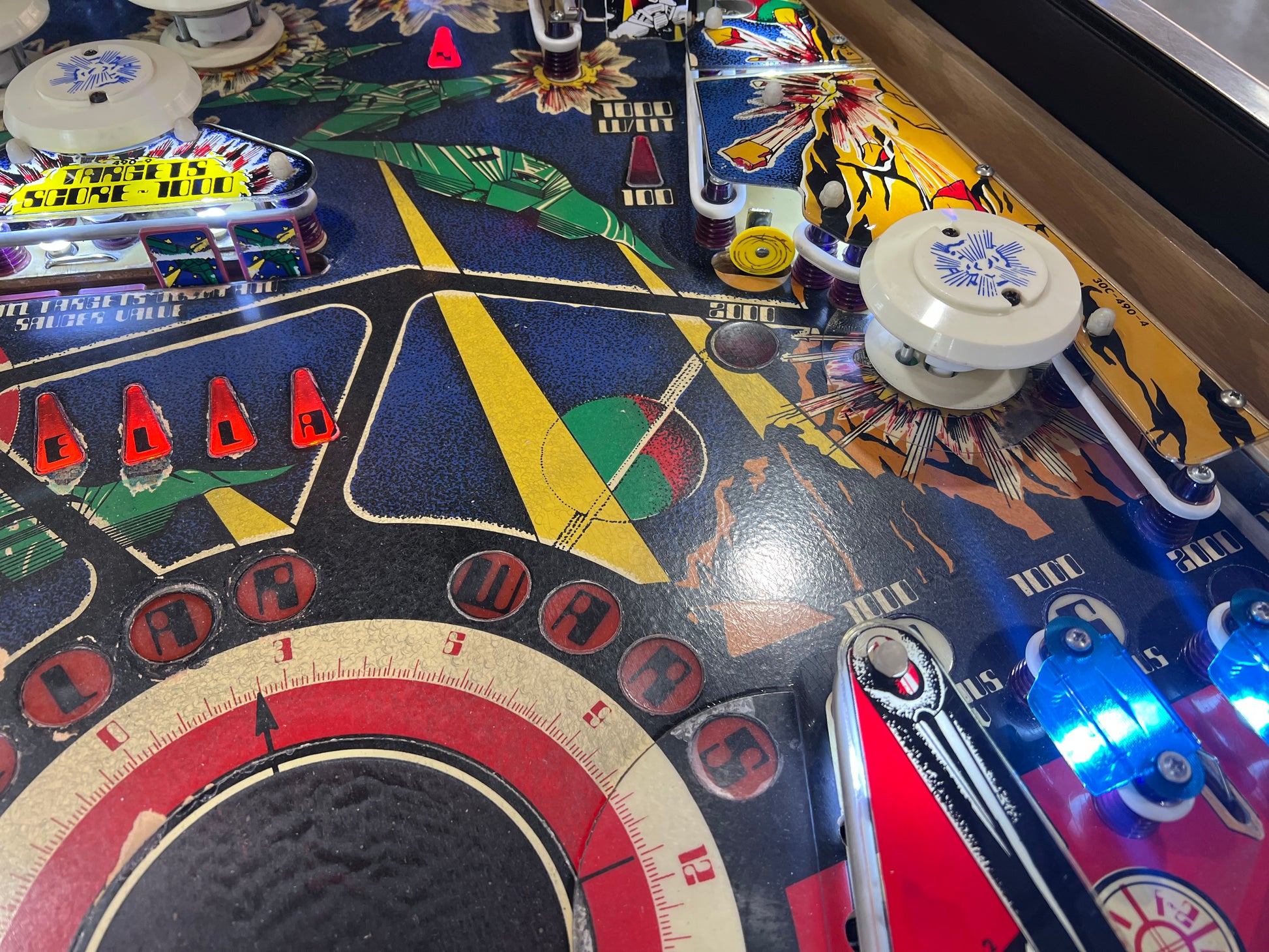 STELLAR WARS - 1979 Williams Pinball Machine - WORKS 100% - Great Playing FUN Game