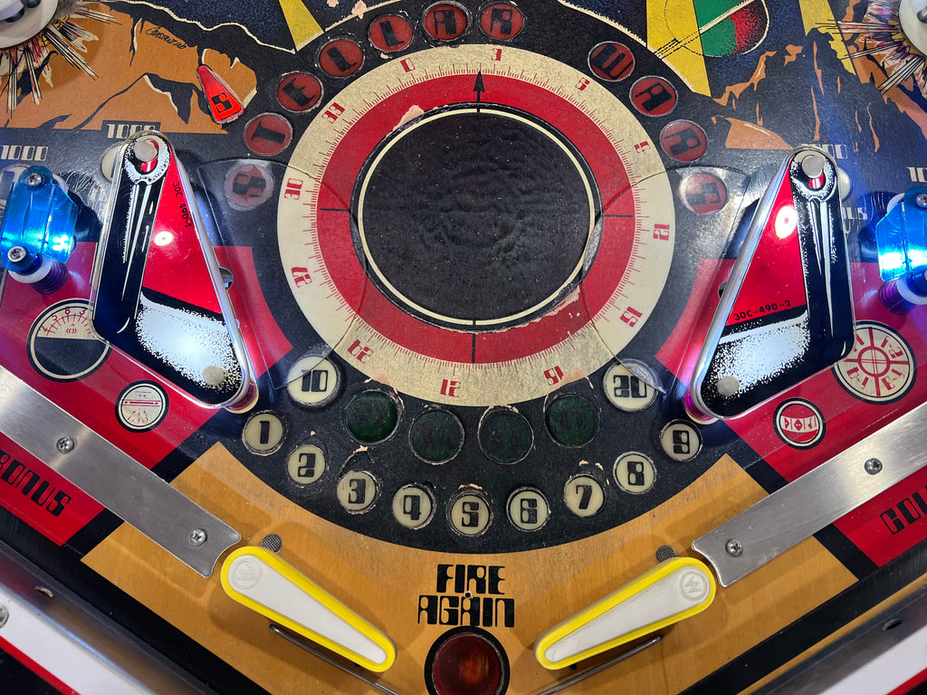 STELLAR WARS - 1979 Williams Pinball Machine - WORKS 100% - Great Playing FUN Game