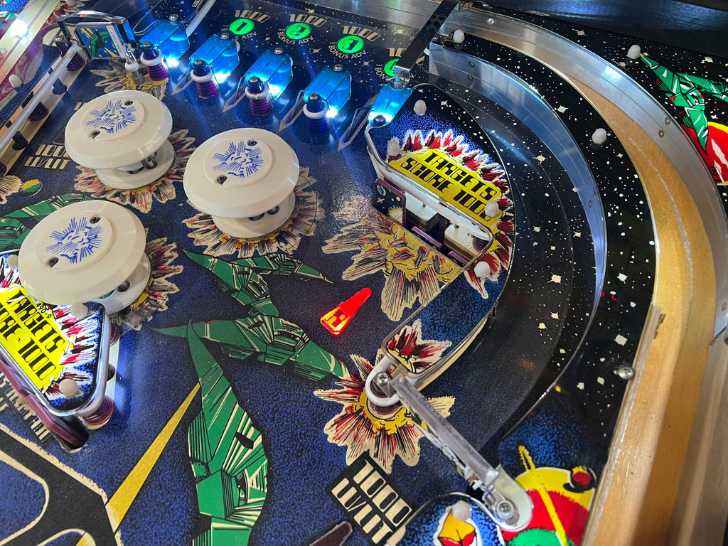 STELLAR WARS - 1979 Williams Pinball Machine - WORKS 100% - Great Playing FUN Game