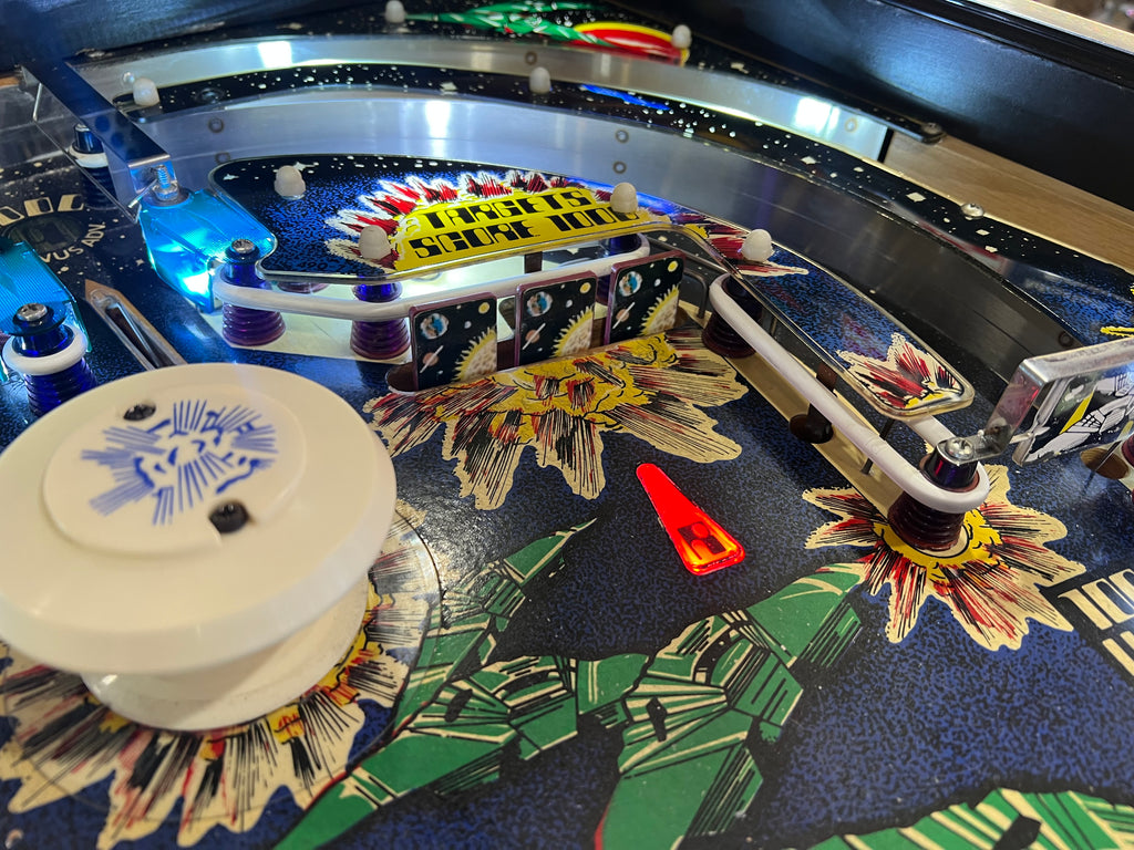 STELLAR WARS - 1979 Williams Pinball Machine - WORKS 100% - Great Playing FUN Game