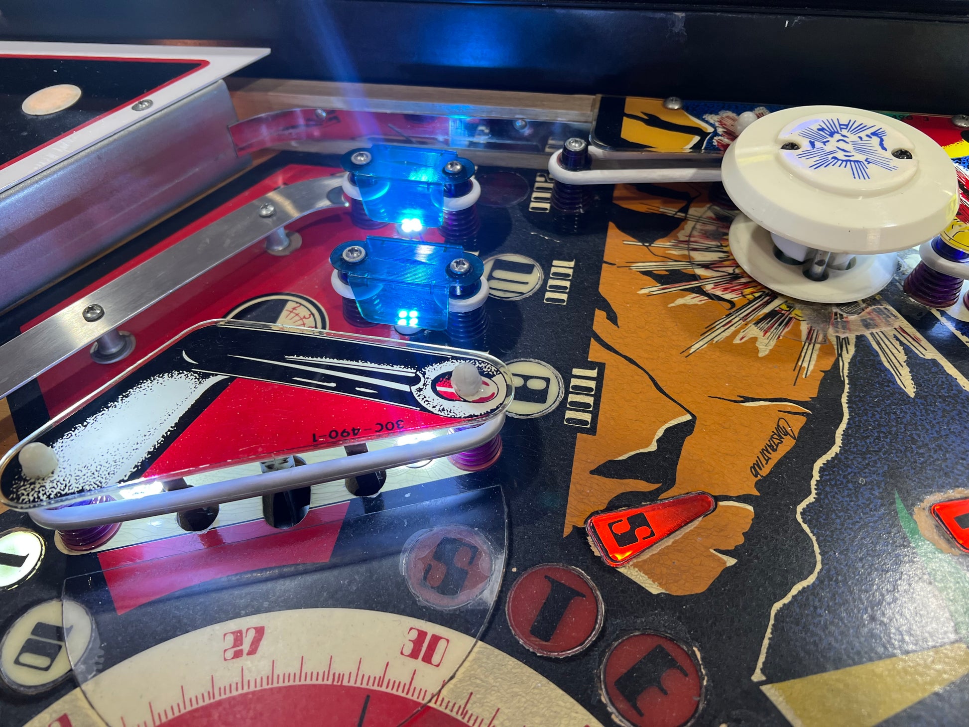 STELLAR WARS - 1979 Williams Pinball Machine - WORKS 100% - Great Playing FUN Game