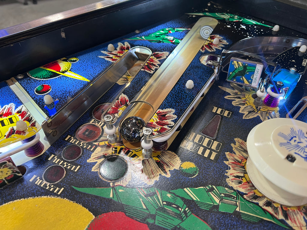 STELLAR WARS - 1979 Williams Pinball Machine - WORKS 100% - Great Playing FUN Game