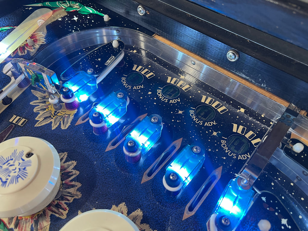 STELLAR WARS - 1979 Williams Pinball Machine - WORKS 100% - Great Playing FUN Game