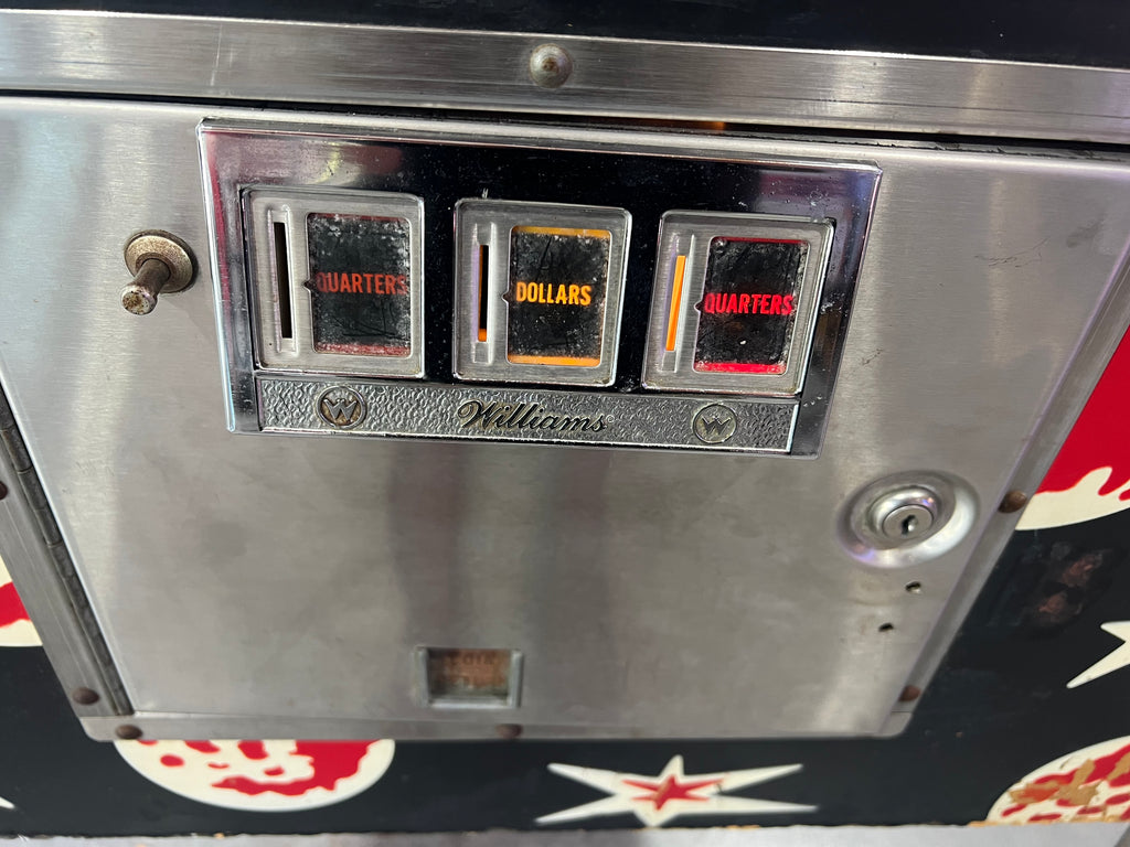 STELLAR WARS - 1979 Williams Pinball Machine - WORKS 100% - Great Playing FUN Game