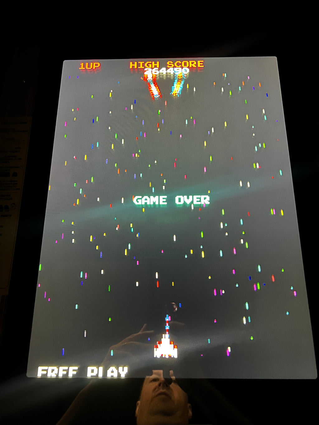 Ms Pac-Man Galaga Reunion Arcade Class of 1981 Game (also plays PAC-MAN) - Original NICE Cabinet - Works 100% Flat Screen BEAUTIFUL GAME!!!