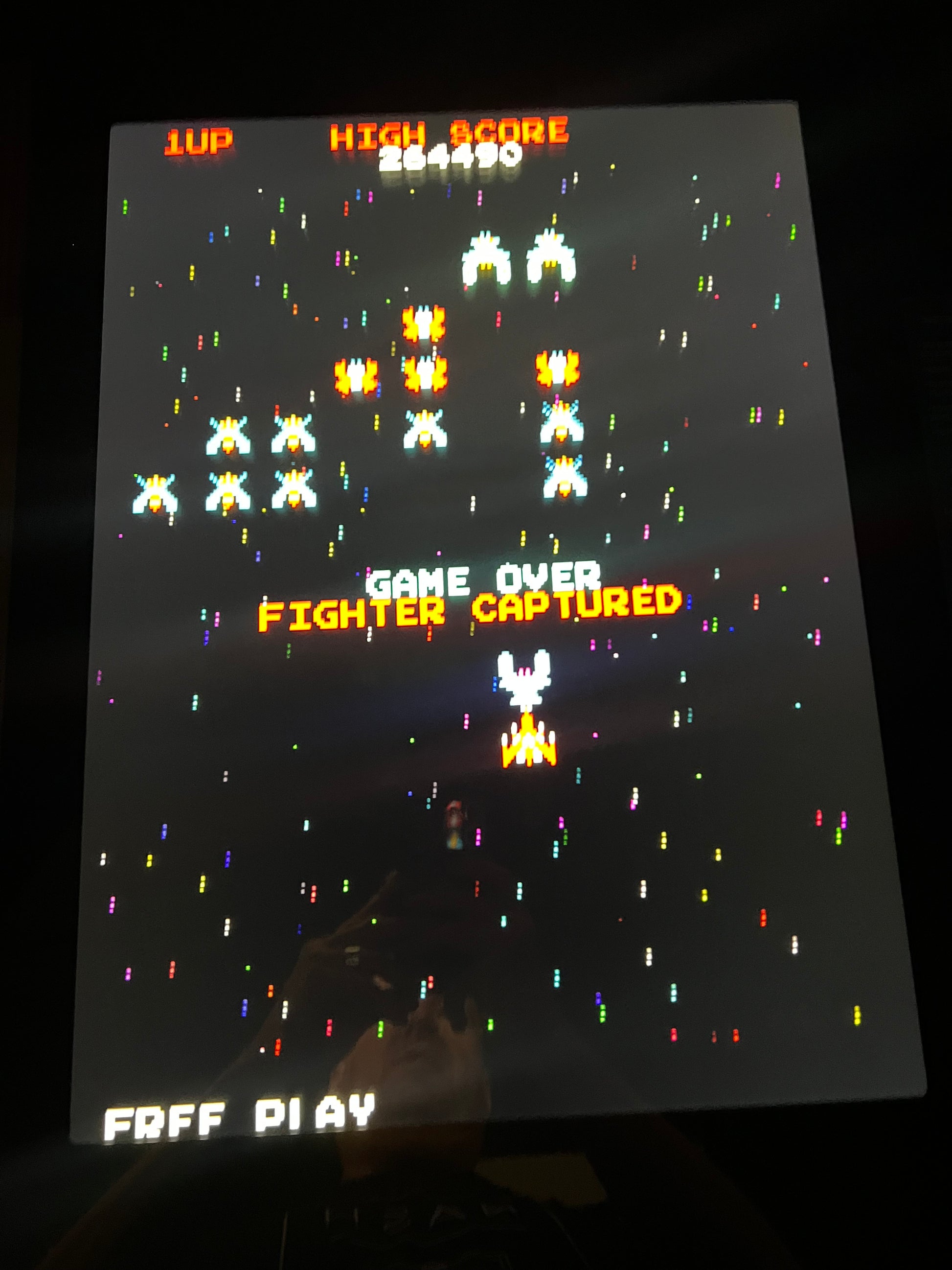 Ms Pac-Man Galaga Reunion Arcade Class of 1981 Game (also plays PAC-MAN) - Original NICE Cabinet - Works 100% Flat Screen BEAUTIFUL GAME!!!