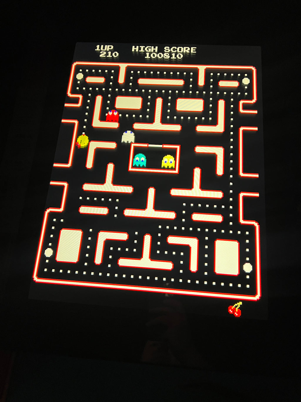 Ms Pac-Man Galaga Reunion Arcade Class of 1981 Game (also plays PAC-MAN) - Original NICE Cabinet - Works 100% Flat Screen BEAUTIFUL GAME!!!
