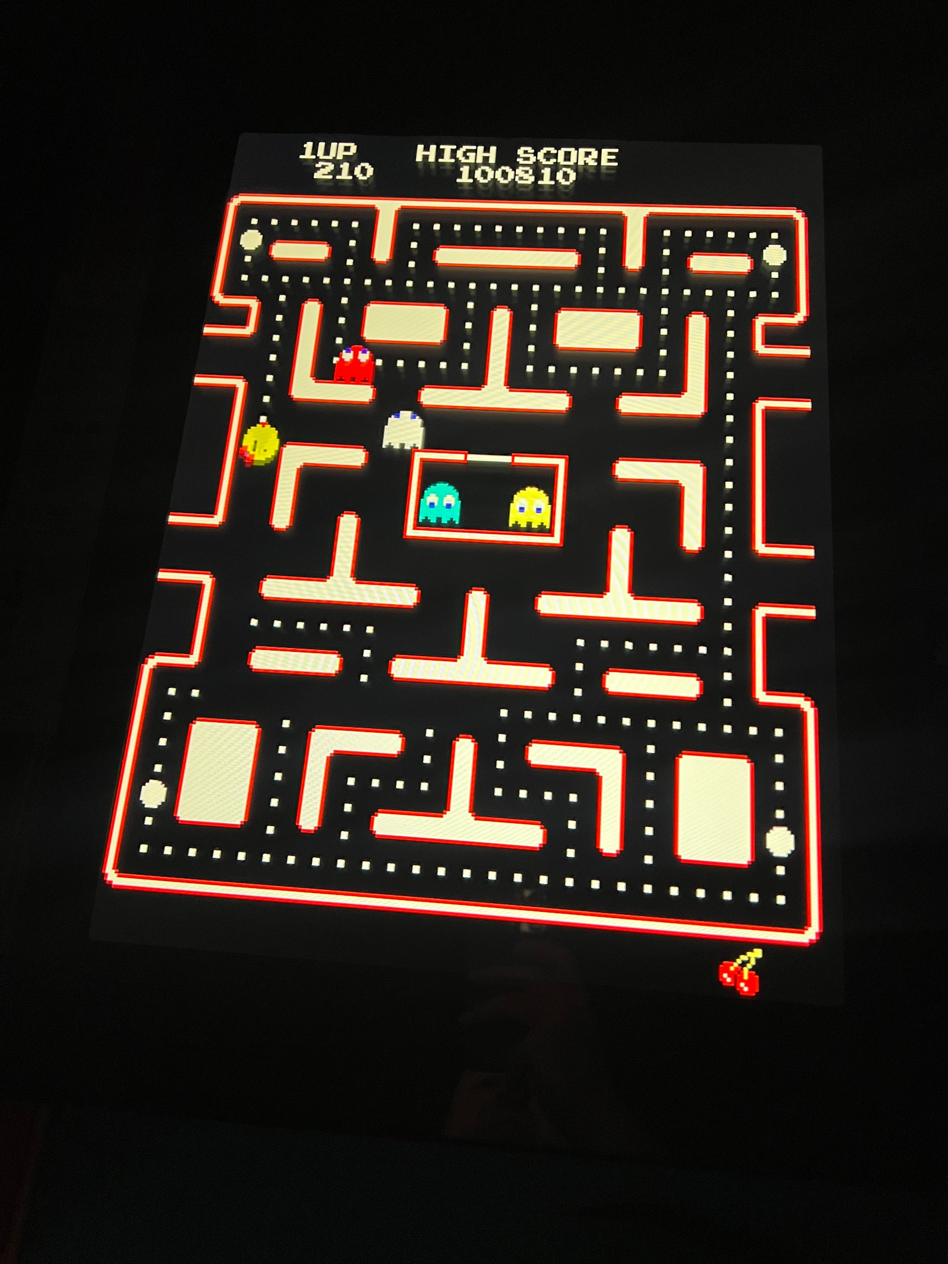 Ms Pac-Man Galaga Reunion Arcade Class of 1981 Game (also plays PAC-MAN) - Original NICE Cabinet - Works 100% Flat Screen BEAUTIFUL GAME!!!