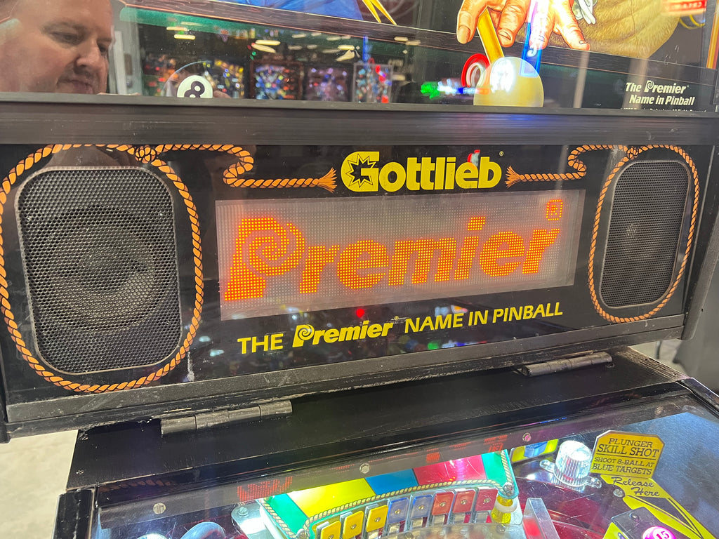 Cue Ball Wizard - 1992 Gottlieb Pinball Machine - WORKS 100% - Nice Game Ready for your Home or Arcade!