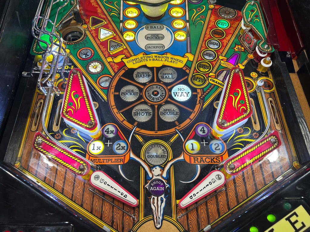 Cue Ball Wizard - 1992 Gottlieb Pinball Machine - WORKS 100% - Nice Game Ready for your Home or Arcade!