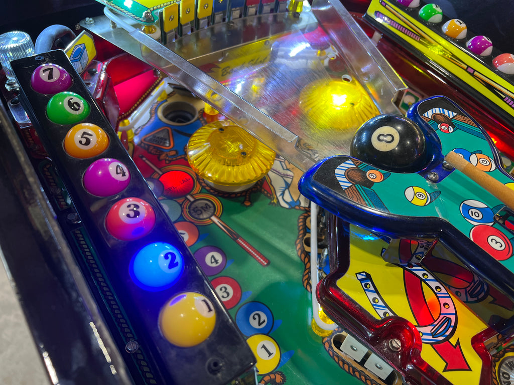 Cue Ball Wizard - 1992 Gottlieb Pinball Machine - WORKS 100% - Nice Game Ready for your Home or Arcade!